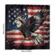 thumbnail image 3 of Independence Day Holiday Party Celebration Shower Curtain Bathroom Partition Decoration Hanging Curtain, 3 of 6