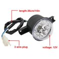 thumbnail image 3 of faros delanteros LED ATV de 12 V, 125 cc, 150 cc, 250 cc y 300 cc para JCL Baja Kazuma Roketa, color blanco, 3 of 4