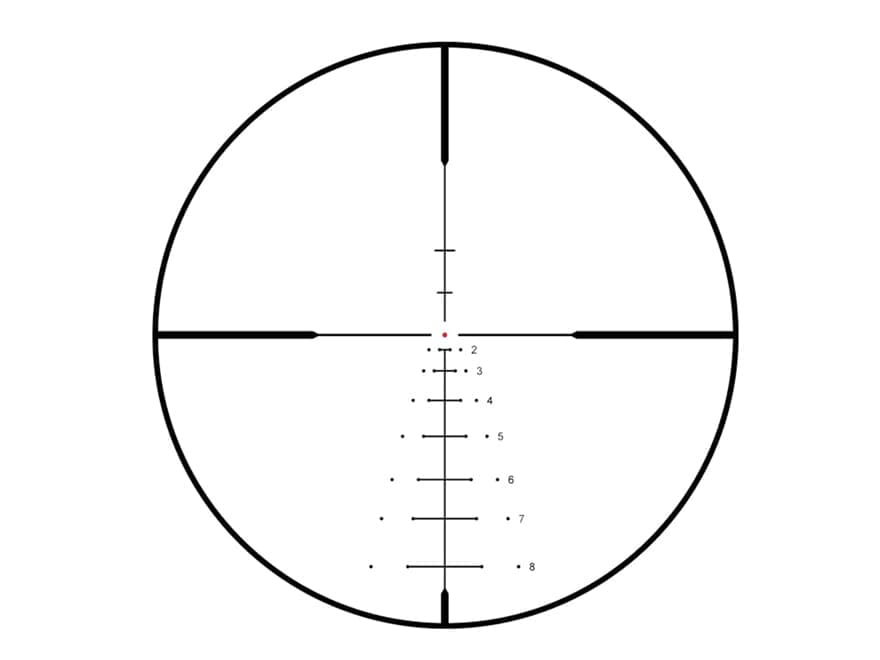 Bushnell Trophy R5 Rifle Scope 6-18x 50mm DOA-LRH800 Reticle Matte Black