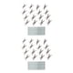 thumbnail image 4 of Injueey 32 Pieces/Set Christmas Fake Flower Clips Flowers Living Kit Assorted Home Room Office Bedroom Fasteners Artificial Clamps Rods 2piezas, 4 of 6