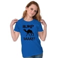 thumbnail image 3 of Hump Day Camel Wednesday Weekday Womens Fitted Plus Size Graphic Tee Brisco Brands 2X, 3 of 5