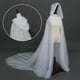 thumbnail image 3 of Capucha Lavable Zulema hasta el suelo Halloween poliéster blanco, 3 of 8