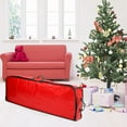 thumbnail image 4 of Wrapping Paper Organizer Storage Bag Containers for Christmas Gift, 40.5 Inch Waterproof Underbed Organizer with Reinforced Handles, Large Xmas Storage Box Holiday Accessories, 4 of 7