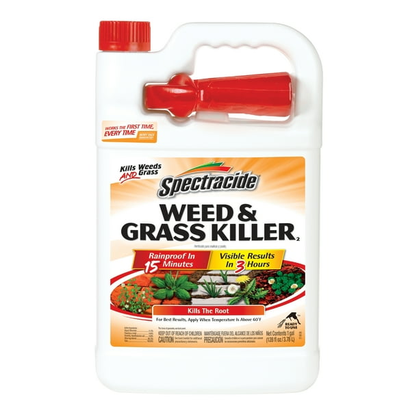 Spectracide Weed & Grass Killer, ReadytoUse, 1Gallon