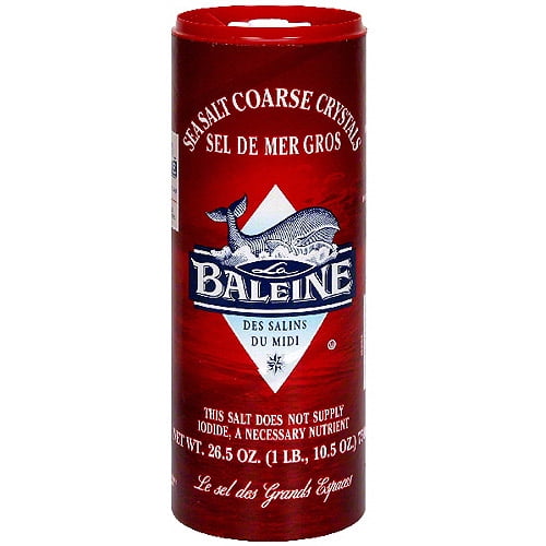 La Baleine Coarse Sea Salt, 26.5 oz (Pack of 12)