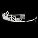 thumbnail image 3 of Tiara Nupcial de La de La Del Baile de Rhinestone, 3 of 8