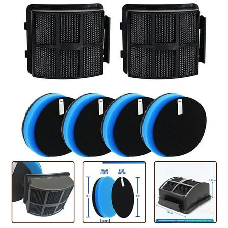 Filter Kit for For Bissell 2998 2999 2849 3000 3057 2849 28524 Vacuum, Part 1625641