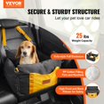 thumbnail image 3 of STAWAY Dog Booster Car Seat for Small Dogs up to 25lbs - Safe, Comfortable, Easy Install Pet Car Seat with Removable Cover & Storage Pocket - Perfect for Travel, 3 of 9