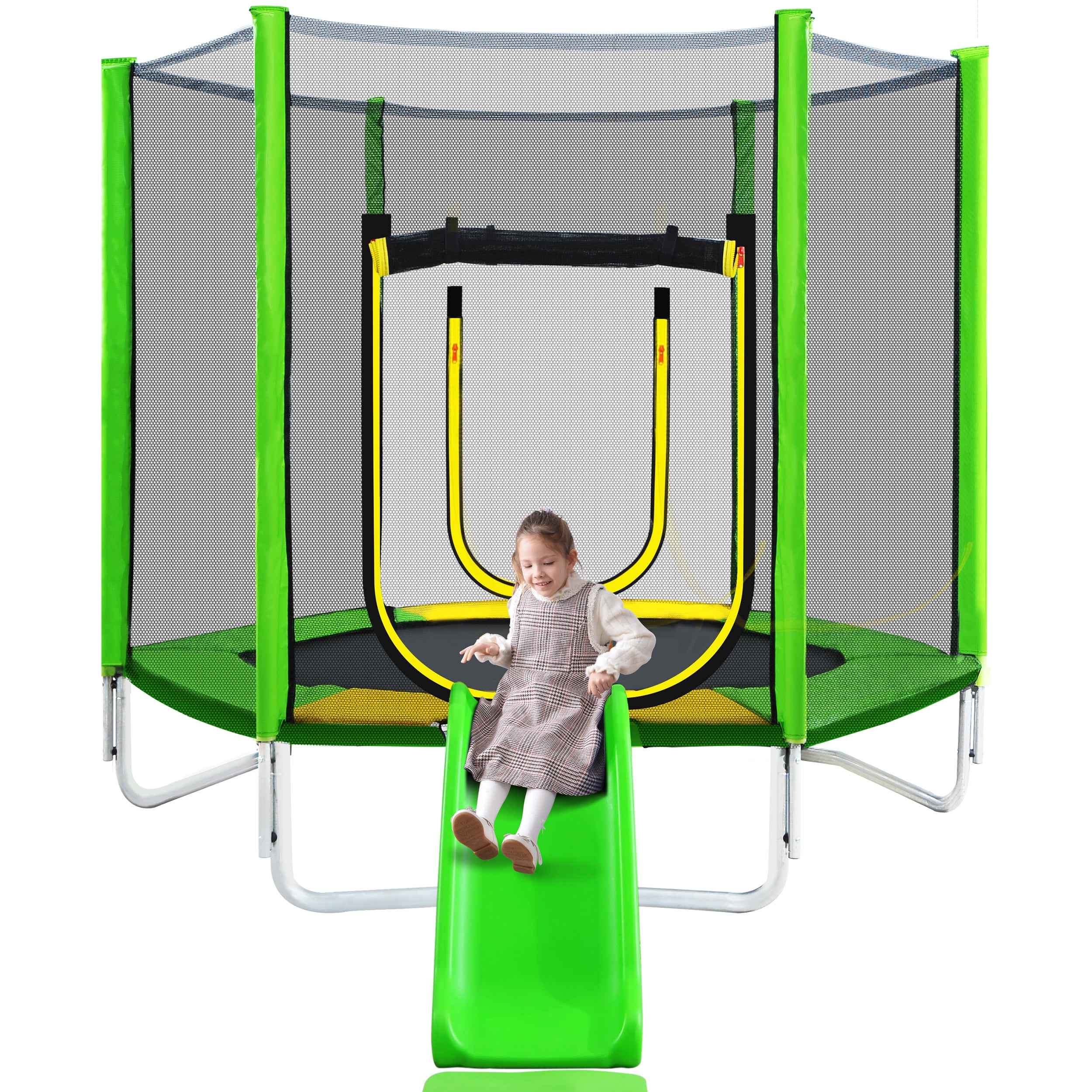 trampoline jump slider
