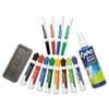 EXPO Dry Erase Marker/Eraser/Cleaner, Chisel/Fine, Assorted, 12/Set
