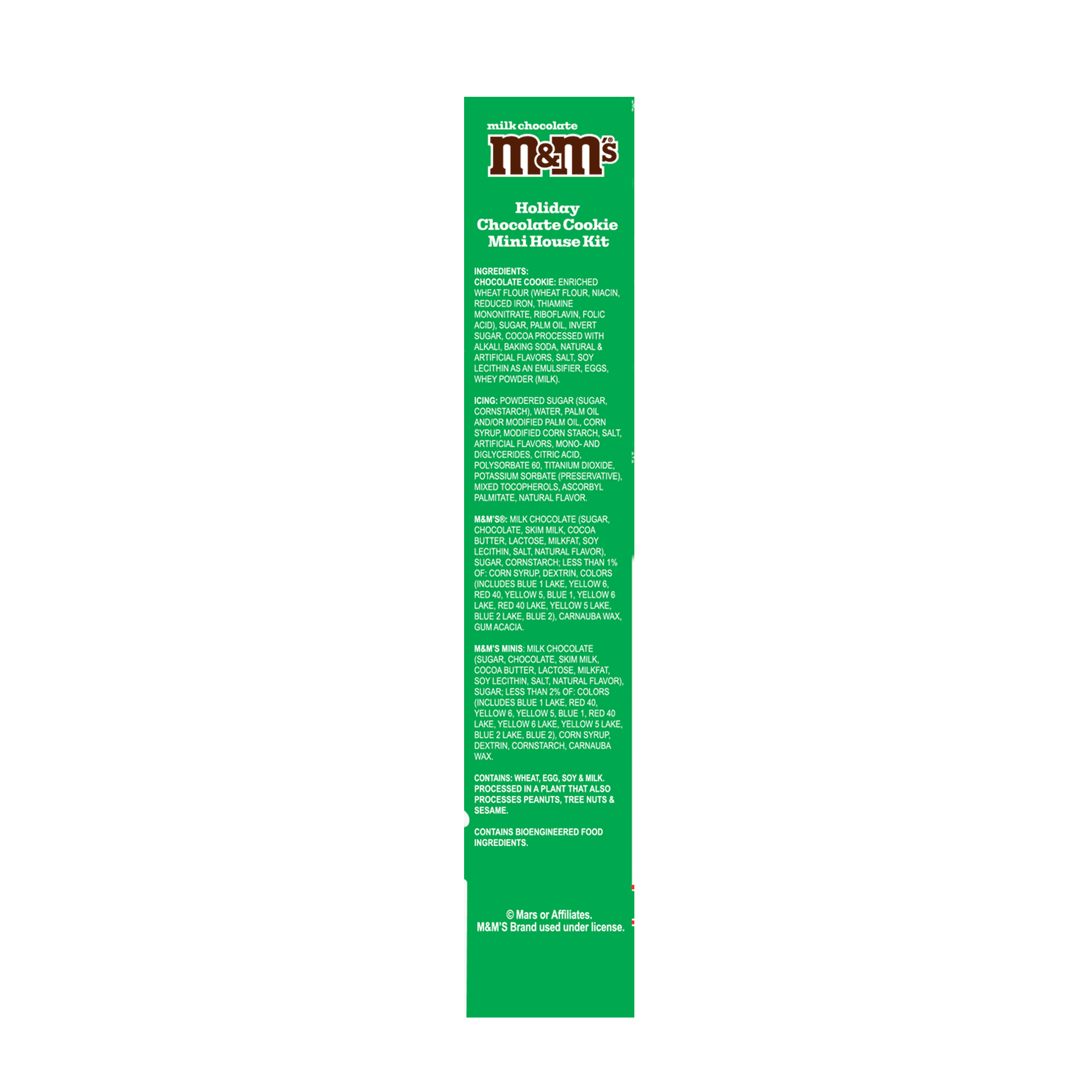 DIY, M&M's Holiday Chocolate Mini House Box Kit, 7oz