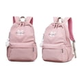 thumbnail image 3 of Coofit Student Backpack Fashion Travel Backpack School Bookbag with Artificial Fur Ball, 3 of 4