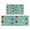 Pioneer Flower Floral-3, variant on Pioneer Flower Floral Print Pattern Kitchen Rugs Sets Of 2, Anti Fatigue Non Slip Washable Floor Mats for Kitchen Sink Laundry, 17X30 Inch 17X47 Inch