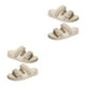 thumbnail image 4 of Guardurnaity 2x Botas de pantuflas para hombre duraderas y cómodas para el hogar Botas de pantuflas para hombres Zapatillas de bota para hombres blanco 39-40.1 2piezas, 4 of 6