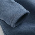 thumbnail image 6 of FAVIPT Sweatshirts for Women Plus Size Sherpa Fleece Lined Oversized Sweaters Long Sleeve Pullover Crewneck Warm Tunic Tops Blue 4XL, 6 of 9