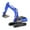 Dark Blue 3K9, variant on Staron Diecast Excavator Model Toy, Flexible Digging Arm Engineering Vehicle for Kids Children Gift, Construction Vehicles
