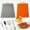 Grill Mat for Deck Cocina Accesorios Family Barbecue Parties Silicone