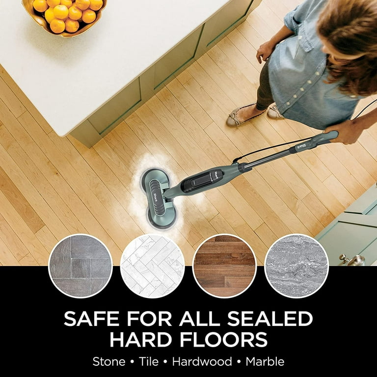 Lightweight Steam Mop with 2 Dirt Grip® Pads