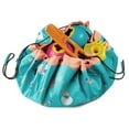thumbnail image 3 of Play & Go - Solution Extérieure Imperméable - Tapis de Jeu 3-en-1 - Sac de Rangement et Sac à Couches - Parfait pour la Plage, le Parc et les Pique-niques - Sangle d'Épaule Réglable - Trou d'Évacuatio, 3 of 4