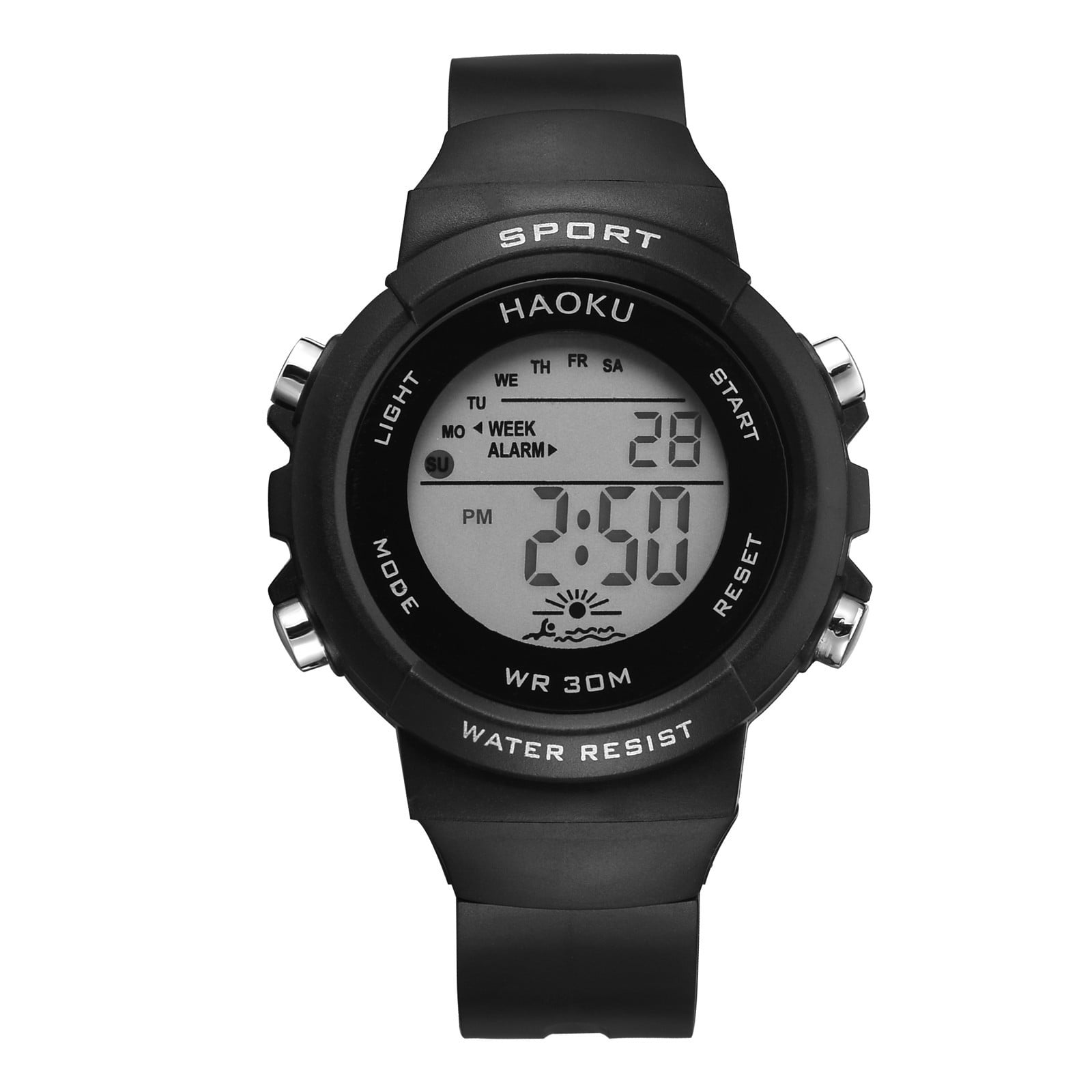 Pntutb Womens Led Watch Multifunction Sport Women Outdoor Electronic