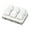 White, variant on Riousery Mechanical Gaming Keyboard 6 Keys DIY Programmable Red Switch Small USB Wired RGB Keyboard for Game Office White (7.09 inches / 18 cm)