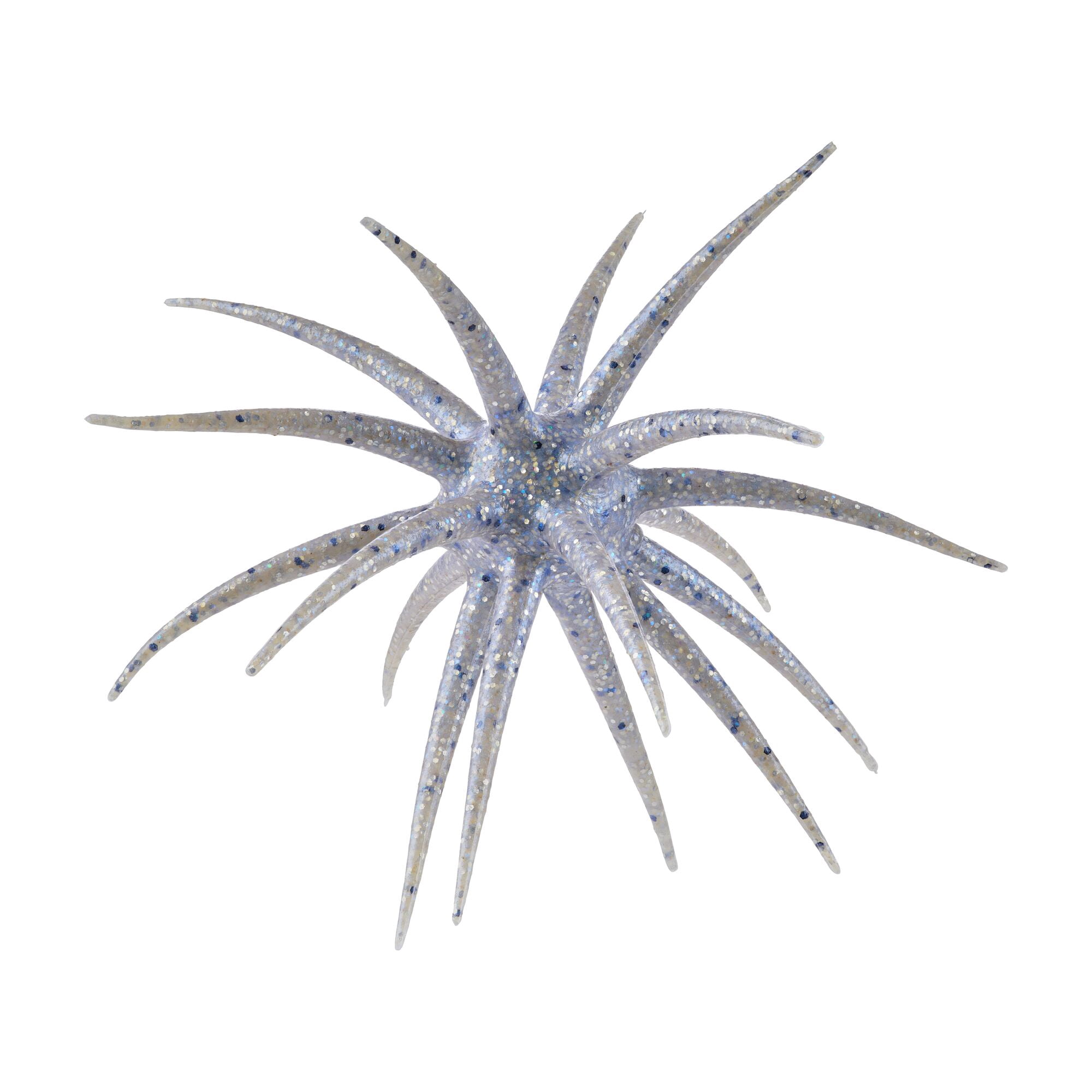 Berkley PowerBait® MaxScent 'Moeba, 3.5 in, Creatures, Blue Pearl Black Hologram (1-count)