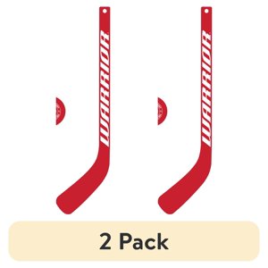 Warrior Mini Hockey Stick and Ball Set, 2-Pack