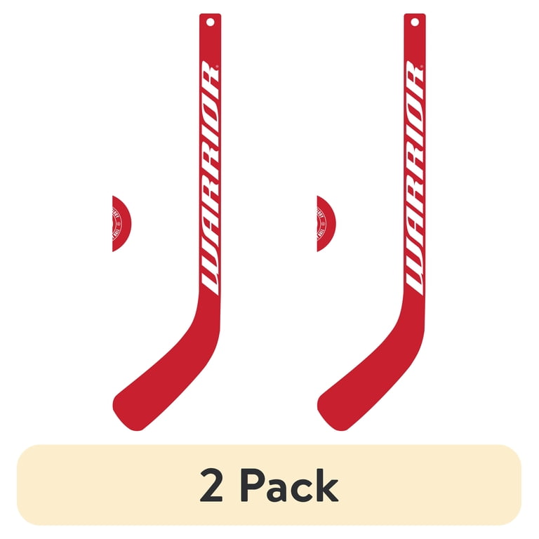 Warrior Mini Hockey Stick and Ball Set, 2-Pack photo 1