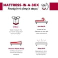 thumbnail image 2 of Pemberly Row Matelas Hybride à Ressorts Ensachés à Plateau-Coussin de 14 Pouces Gris, 2 of 10