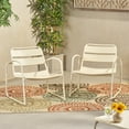 thumbnail image 2 of Calvert Outdoor Dining Chair, Set of 2, Matte White, 2 of 9