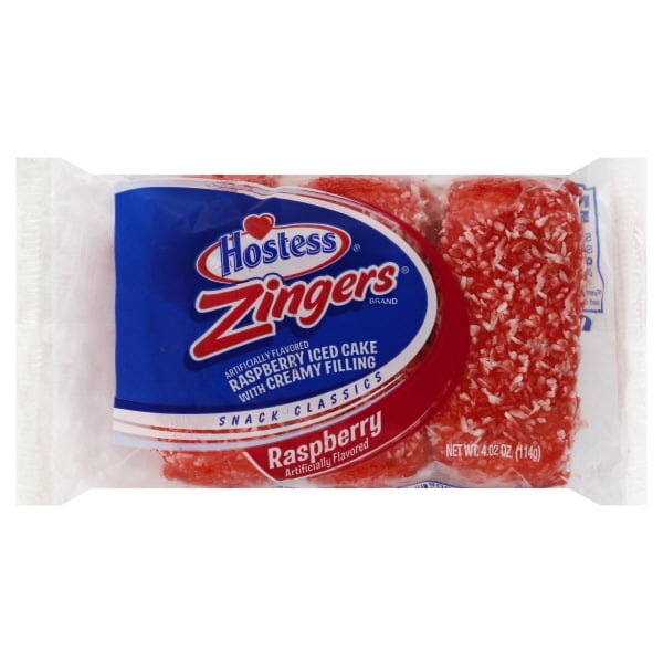 Hostess Raspberry Zingers, 13.4 oz