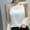 White, variant on Uaswgudfs 2025 Women's Silk Satin Camisole Flat Neck Tank Top Cami Silky Basic Tank Shirt Sleep Blouses