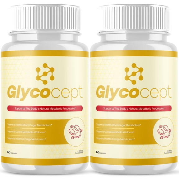 Glycocept Blood Balance Support Pills Advanced Formula Vitamin Supplement Glyco Cept 120 Capsules