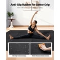thumbnail image 3 of Puzzle Exercise Mat, 24 PCS Fitness Equipment Mats, 24 x 24 x 0.4 in, High-Density EVA Foam Mats Set, Interlocking Rubber Soft Tiles, Protective Floor Padding with Gray Dots for Home Gym Office, 3 of 6