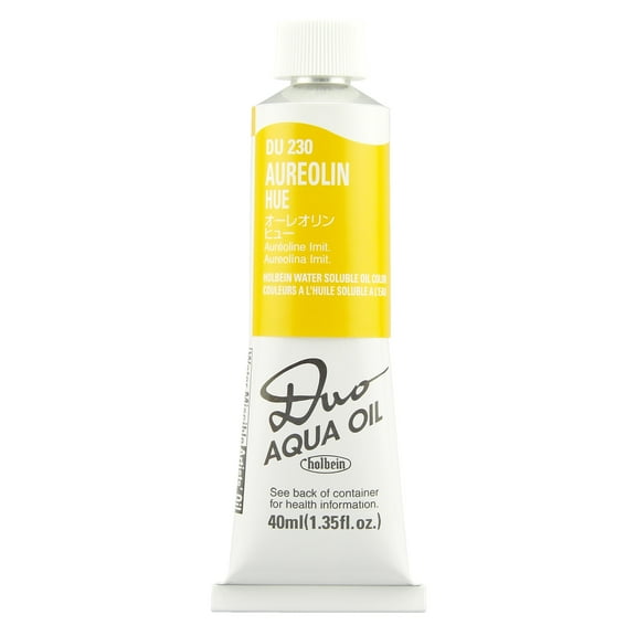 Holbein DUO Aqua Oil Color, 40ml, Aureolin Hue
