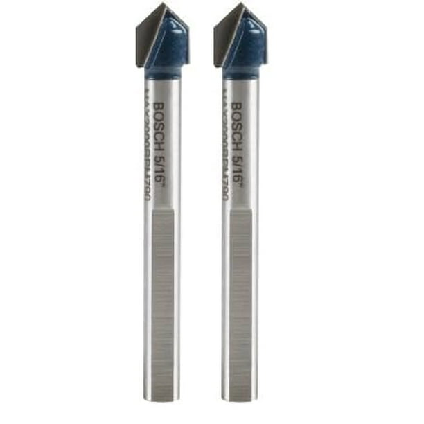 Broca para vidrio y azulejos Bosch GT400 5/16 pulgadas (Paquete de 2)