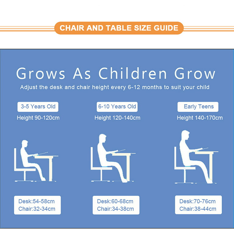 What Is the Correct Children's Table Height? (Size Chart)