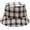 1, variant on Bucket Hats for Women Street Casual Double-Sided Bucket Hat Lattice Fashion Leisure Men Sun Protection Fisherman Hat