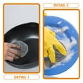 thumbnail image 5 of 30 Pcs Strong Detergency Dishwashing Brush Steel Wool Sponge Cast Iron Scrubber Stainless, 5 of 6