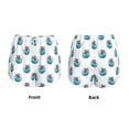 thumbnail image 5 of Lsque Turtle Printed Women's Running Shorts with Liner Pockets,Elastic Quick Dry Workout Athletic Gym Yoga Shorts,Womens High Waist Shorts-X-Large, 5 of 9
