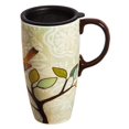thumbnail image 5 of Bird Bliss Ceramic Latte Travel Cup w/Gift Box , 17 oz., 5 of 7