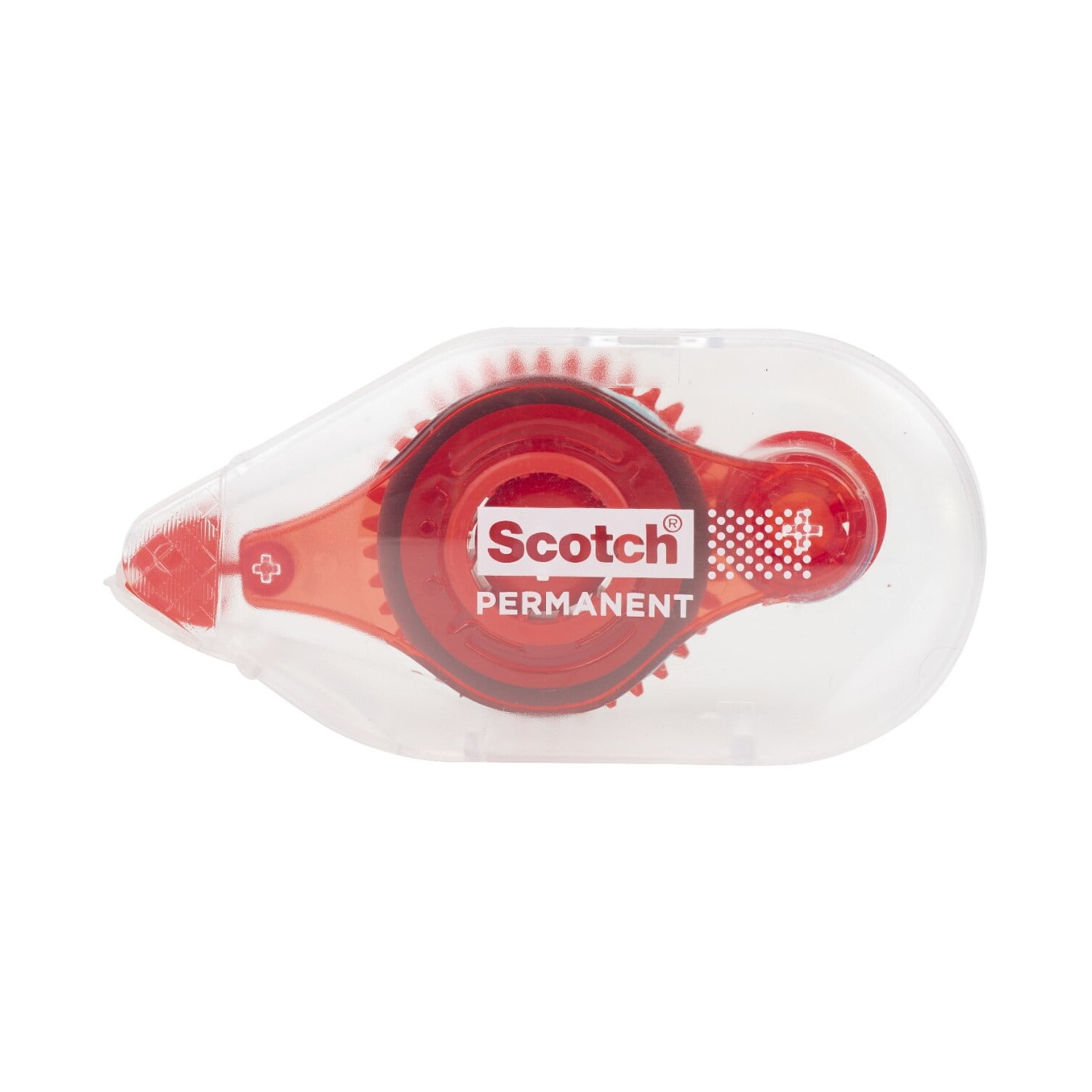 (4 pack) Scotch Adhesive Dot Roller, Clear, 1/3 in. x 49 ft, 1 Roller