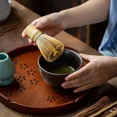thumbnail image 2 of Juego de té Juego de té japonés Batidor Matcha (Caja) Cuchara y cuchara de té (Chashaku) Juego Matcha Accesorios de bambú, 2 of 5
