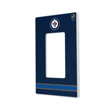 Winnipeg Jets Single Rocker Lightswitch Plate