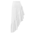 thumbnail image 5 of Sngxgn Womens Knee Length Elastic Waist Stretchy Bodycon Pencil Skirt(White,S), 5 of 5