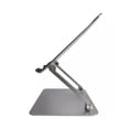 thumbnail image 3 of Amer Mounts Aluminum Laptop Stand, Ergonomic Adjustable Notebook Stand, Riser Holder Computer Stand 10-15.6" Laptops Tablets (Silver) AMRNS03, 3 of 7