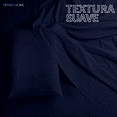 thumbnail image 2 of TESSO HOME Juego de Sábanas Ultrasoft – Máxima Suavidad y Frescura Todo el Año (MAT Marino), 2 of 6