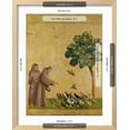 thumbnail image 3 of St. Francis of Assisi Preaching to the Birds, Animals Religion Framed Art Print Wall Art by Giotto di Bondone Sold by Art.Com, 3 of 6
