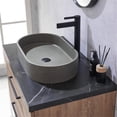 thumbnail image 6 of Trento 36" Single Concrete Sink Bath Vanity in North American Oak with Mirror, 6 of 11