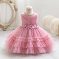 thumbnail image 2 of Vividxx Dresses For Girls Summer Sleeveless Girls Dress With 3D Gown For Birthday Party Pageant Performance And Occasions Fashion Vacation, 2 of 3